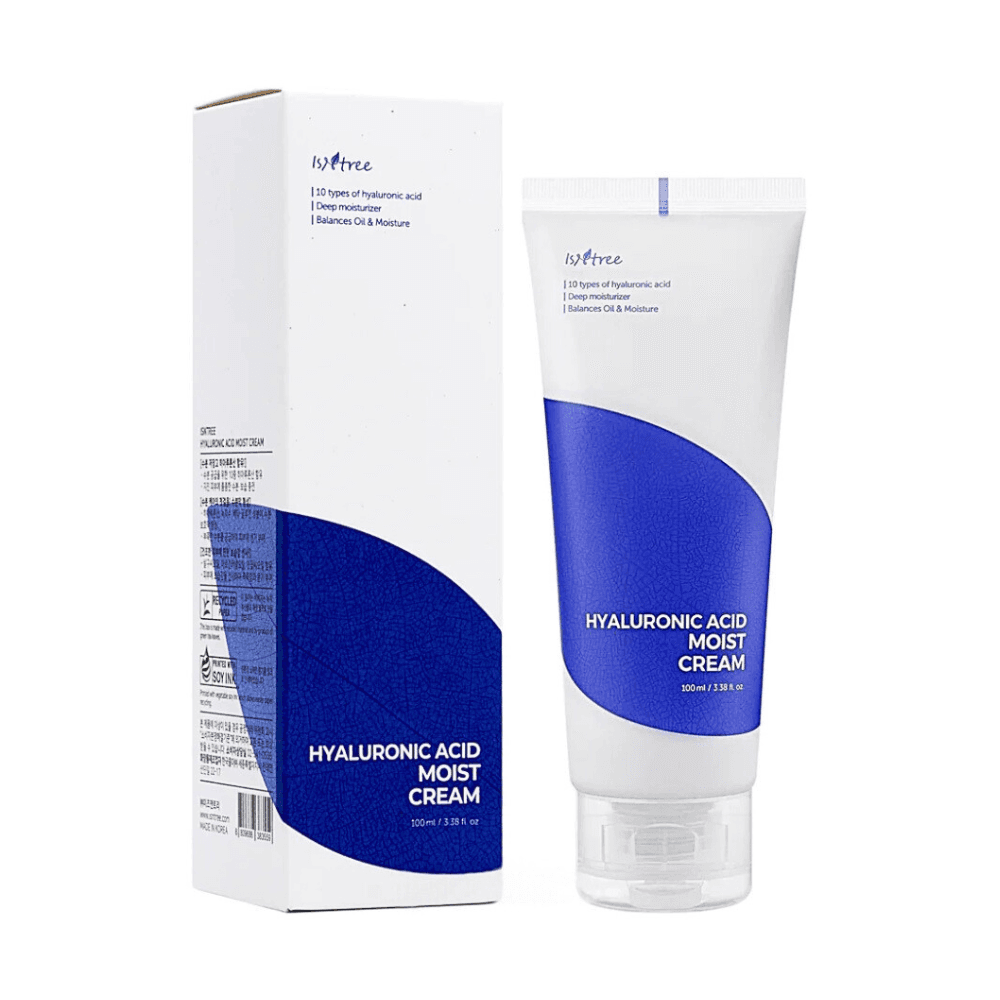 کرم مرطوب کننده و آبرسان ایزنتری Isntree hyaluronic acid moist cream — تصویر ۱۲
