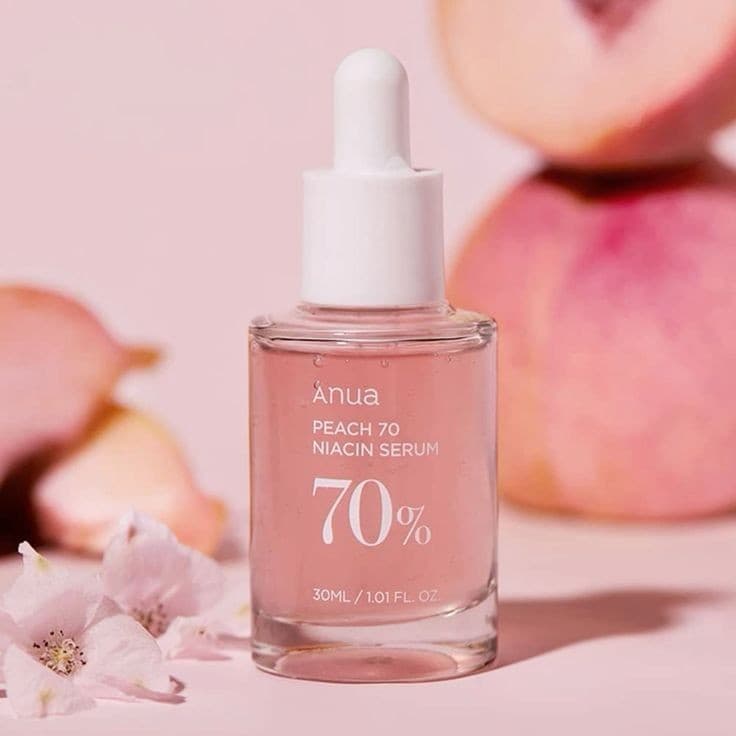 سرم نیاسینامید هلو ۷۰٪ آنوا anua peach 70 niacin serum 70% — تصویر ۲