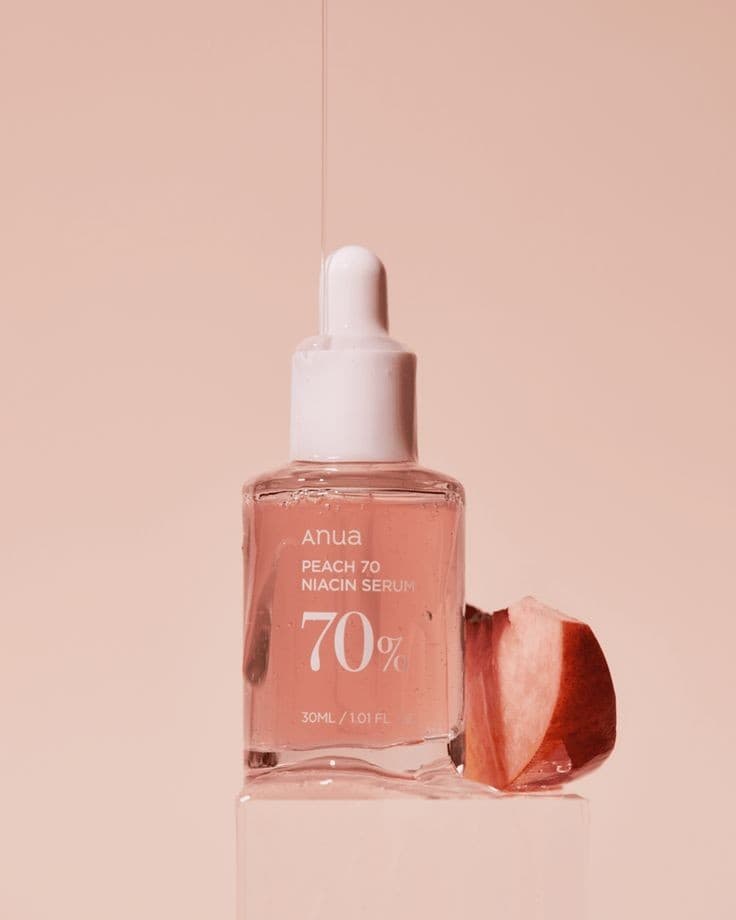 سرم نیاسینامید هلو ۷۰٪ آنوا anua peach 70 niacin serum 70% — تصویر ۵