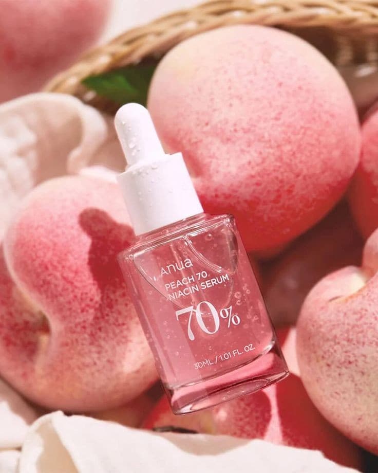 سرم نیاسینامید هلو ۷۰٪ آنوا anua peach 70 niacin serum 70% — تصویر ۶