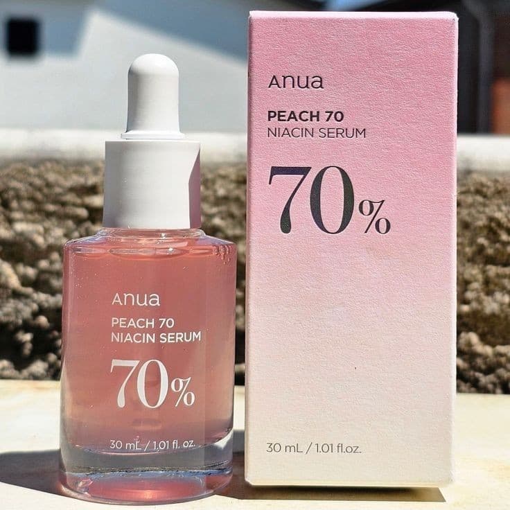 سرم نیاسینامید هلو ۷۰٪ آنوا anua peach 70 niacin serum 70% — تصویر ۹
