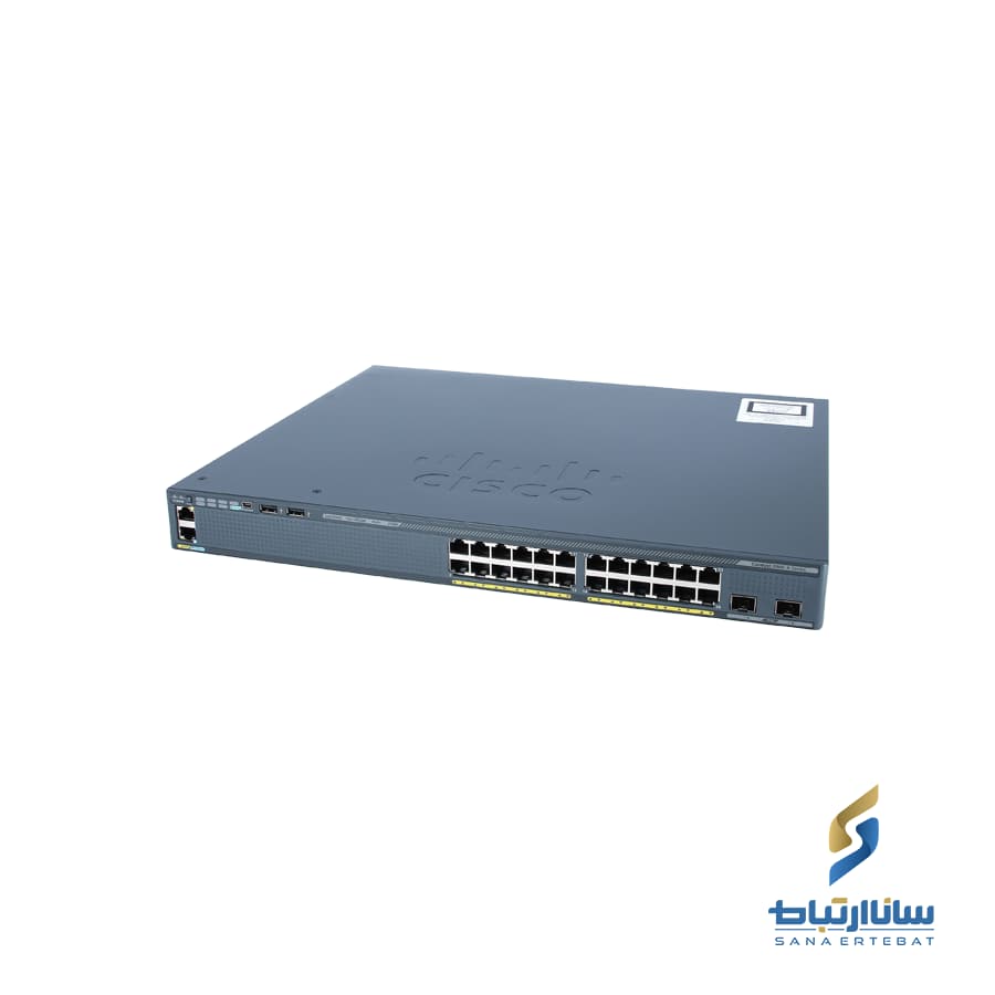 سوییچ مدیریتی ۲۴ پورت سیسکو مدل WS-C2960X-24PD-L — تصویر ۳