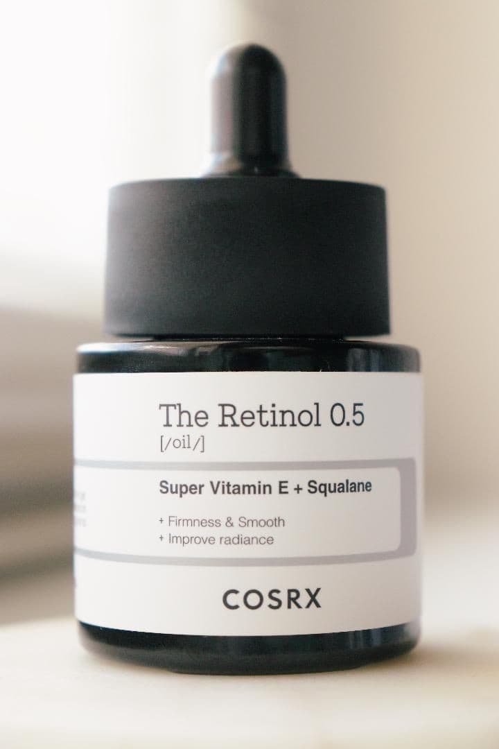 سرم روغنی رتینول 0.5 کوزارکس Cosrx the retinol 0.5 oil Super vitamin E + squalane