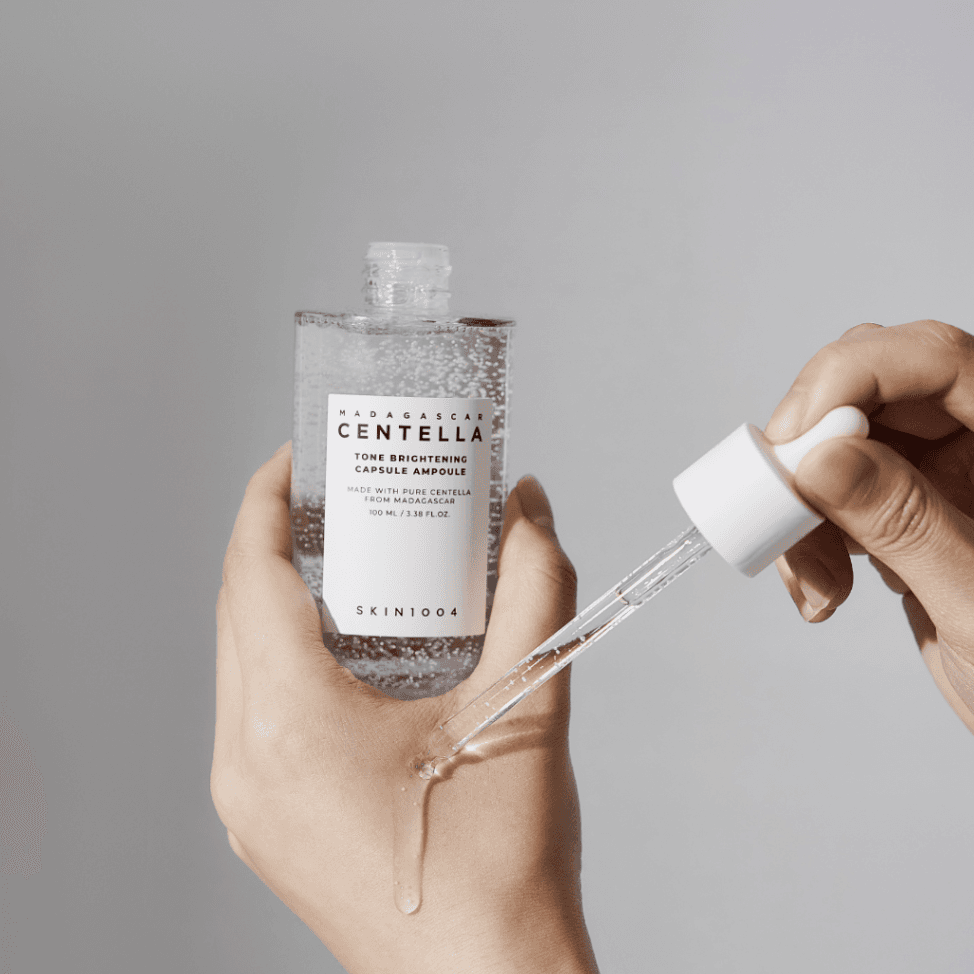 سرم روشن کننده سنتلا ماداگاسکار اسکین ۱۰۰۴ Skin1004 Madagascar centella tone brightening capsule ampoule — تصویر ۴