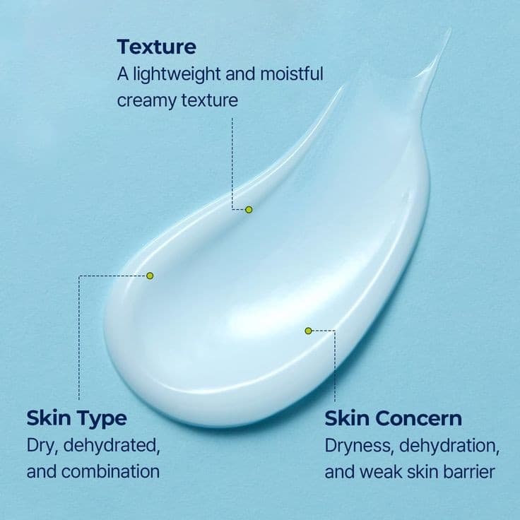 کرم مرطوب کننده هیالورونیک اسید توریدن Torriden dive in cream low molecular hyaluronic acid — تصویر ۴