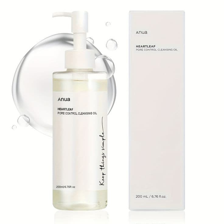 روغن پاک کننده منافذ آنوا Anua heartleaf pore control cleansing oil