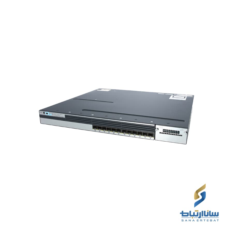 سوییچ مدیریتی ۱۲ پورت SFP سیسکو مدل WS-C3750X-12S-S — تصویر ۳