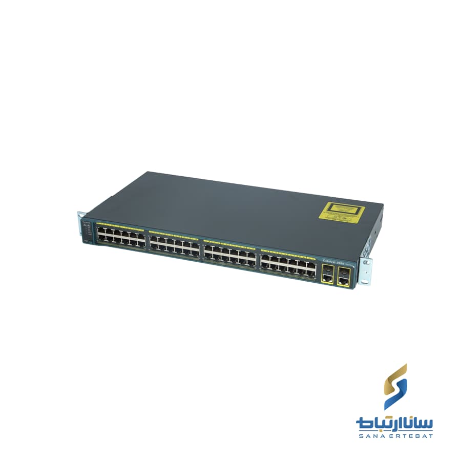 سوییچ مدیریتی ۴۸ پورت سیسکو مدل WS-C2960-48TC-L — تصویر ۳