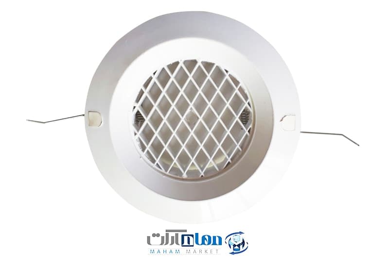 دریچه گرد مشبک قطر 10 پلیمری ABS