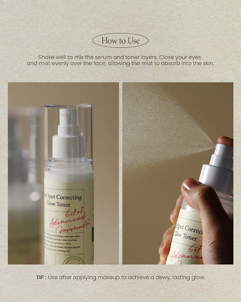 تونر ضدلک اکسیس وای AXIS-Y Dark Spot Correcting Glow Toner — تصویر ۵