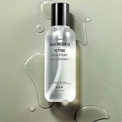اسنس حلزون و پپتاید جومیسو jumiso snail mucin 95+peptide facial essence 140ml