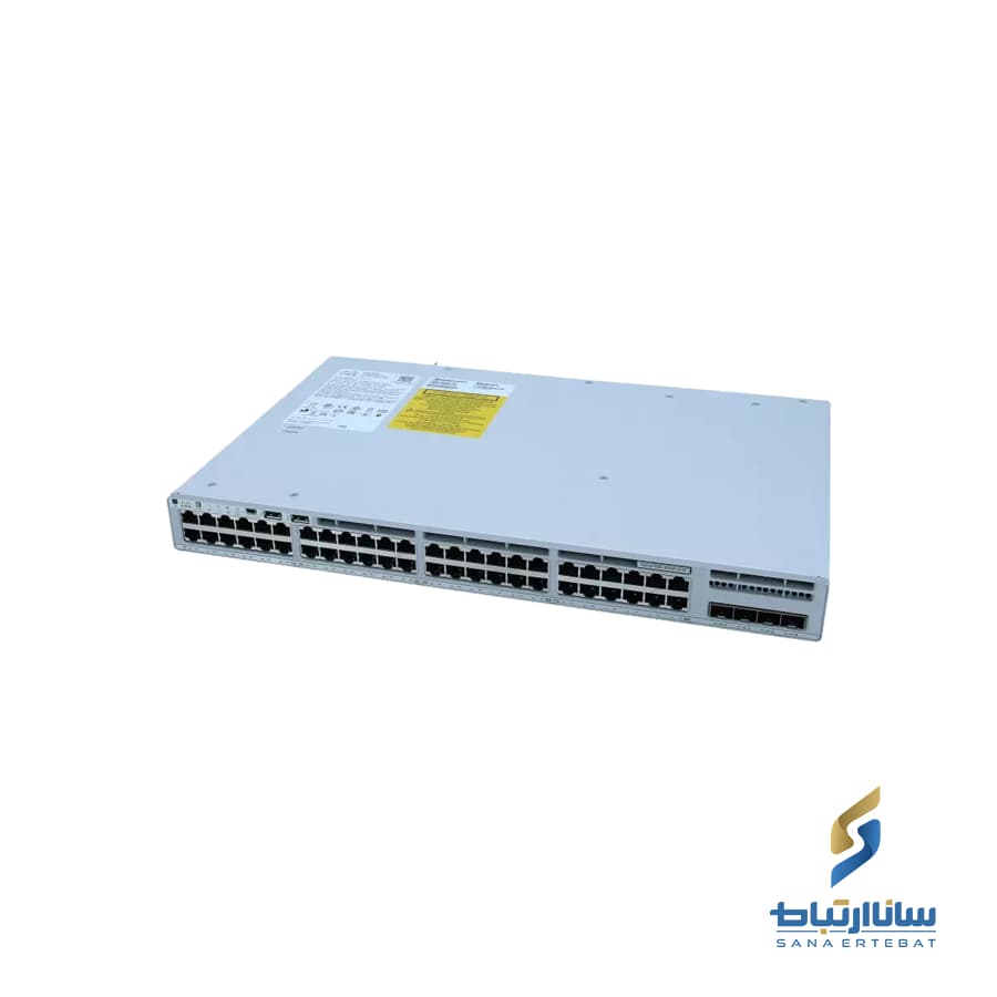 سوییچ مدیریتی ۴۸ پورت POE سیسکو مدل C9200L-48P-4G-E — تصویر ۳