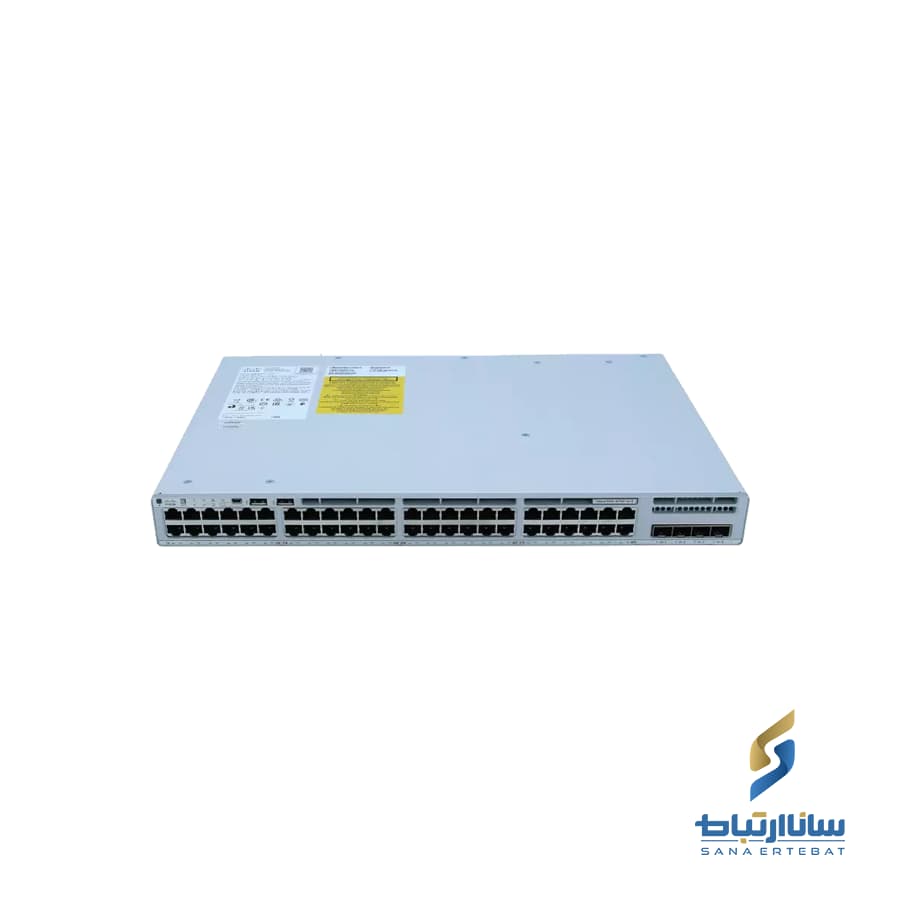 سوییچ مدیریتی ۴۸ پورت POE سیسکو مدل C9200L-48P-4G-E