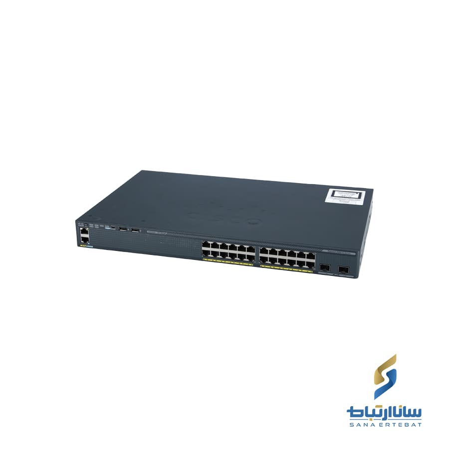 سوییچ مدیریتی ۲۴ پورت سیسکو مدل WS-C2960X-24TD-L — تصویر ۳