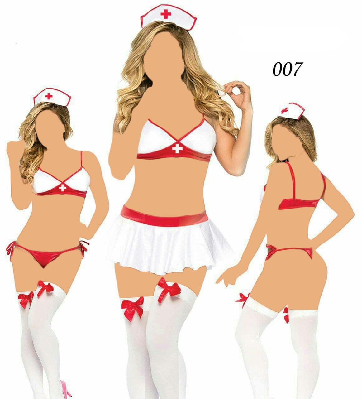 لباس کاستوم پرستاری جوراب‌دار