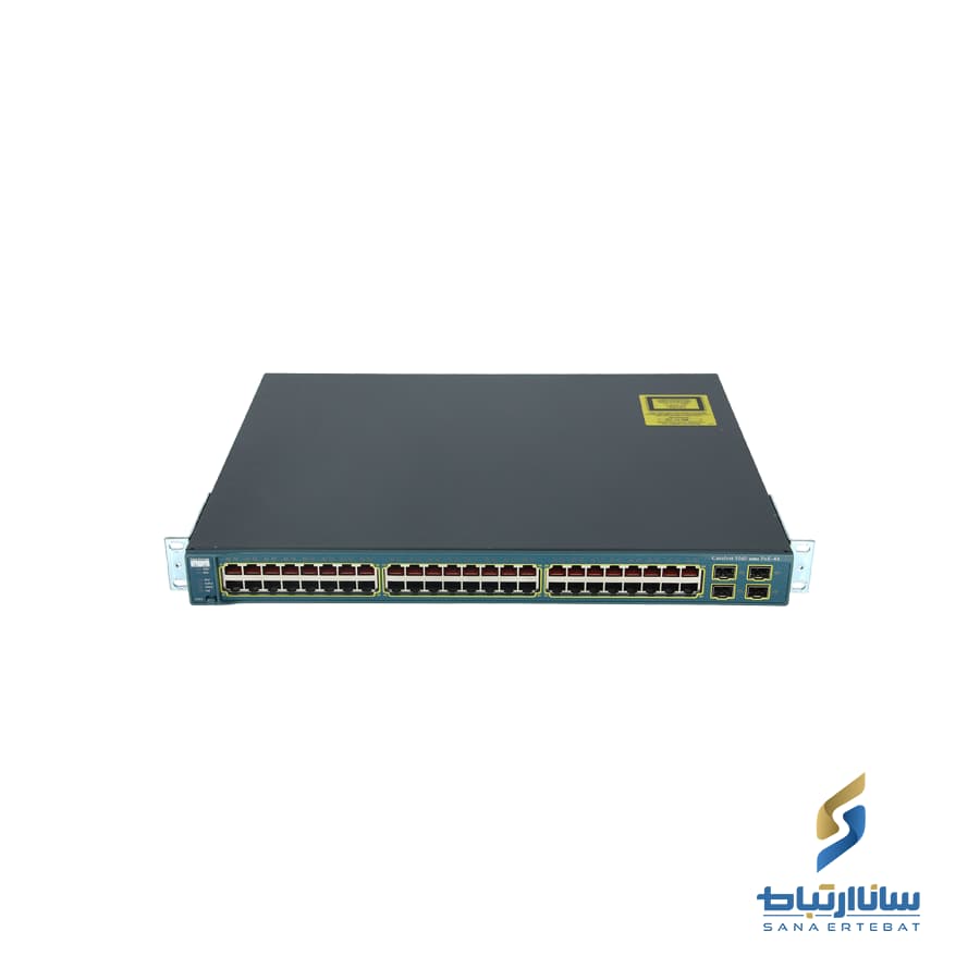 سوییچ مدیریتی ۴۸ پورت سیسکو مدل WS-C3560-48PS-S — تصویر ۲