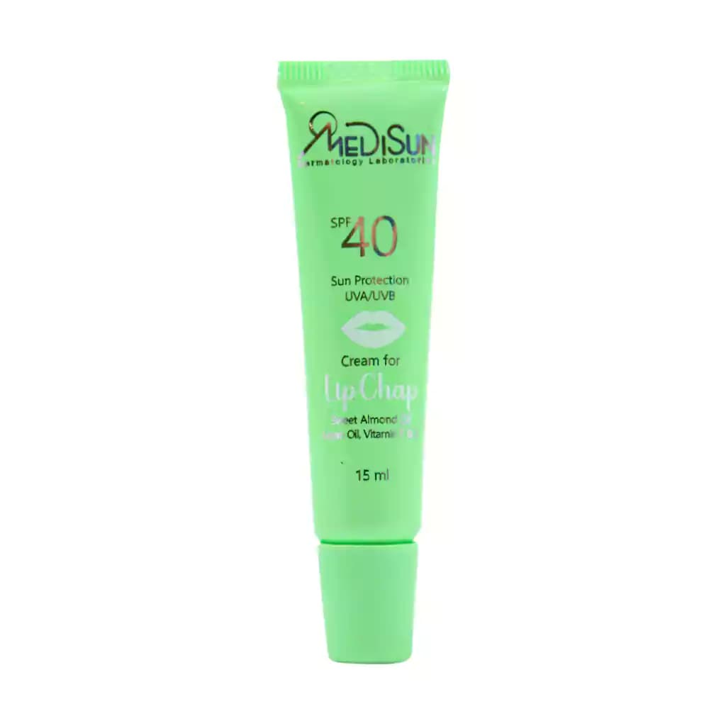 بالم لب ضد آفتاب SPF40 مدیسان 15 میلی لیتر