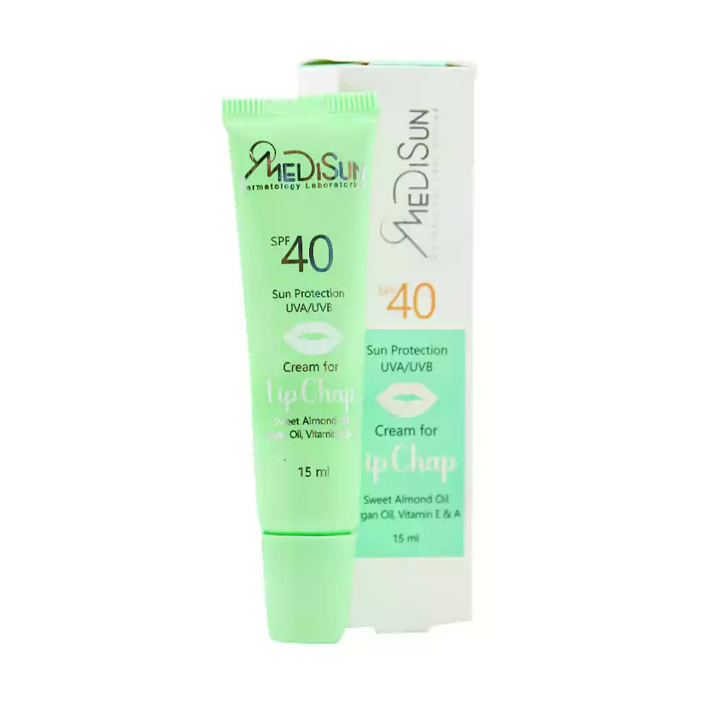 بالم لب ضد آفتاب SPF40 مدیسان 15 میلی لیتر — تصویر ۲