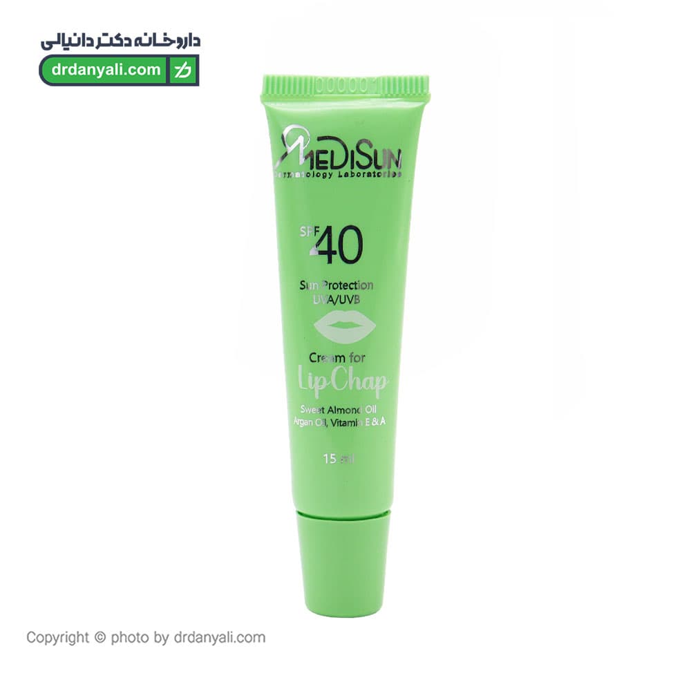 بالم لب ضد آفتاب SPF40 مدیسان 15 میلی لیتر — تصویر ۸