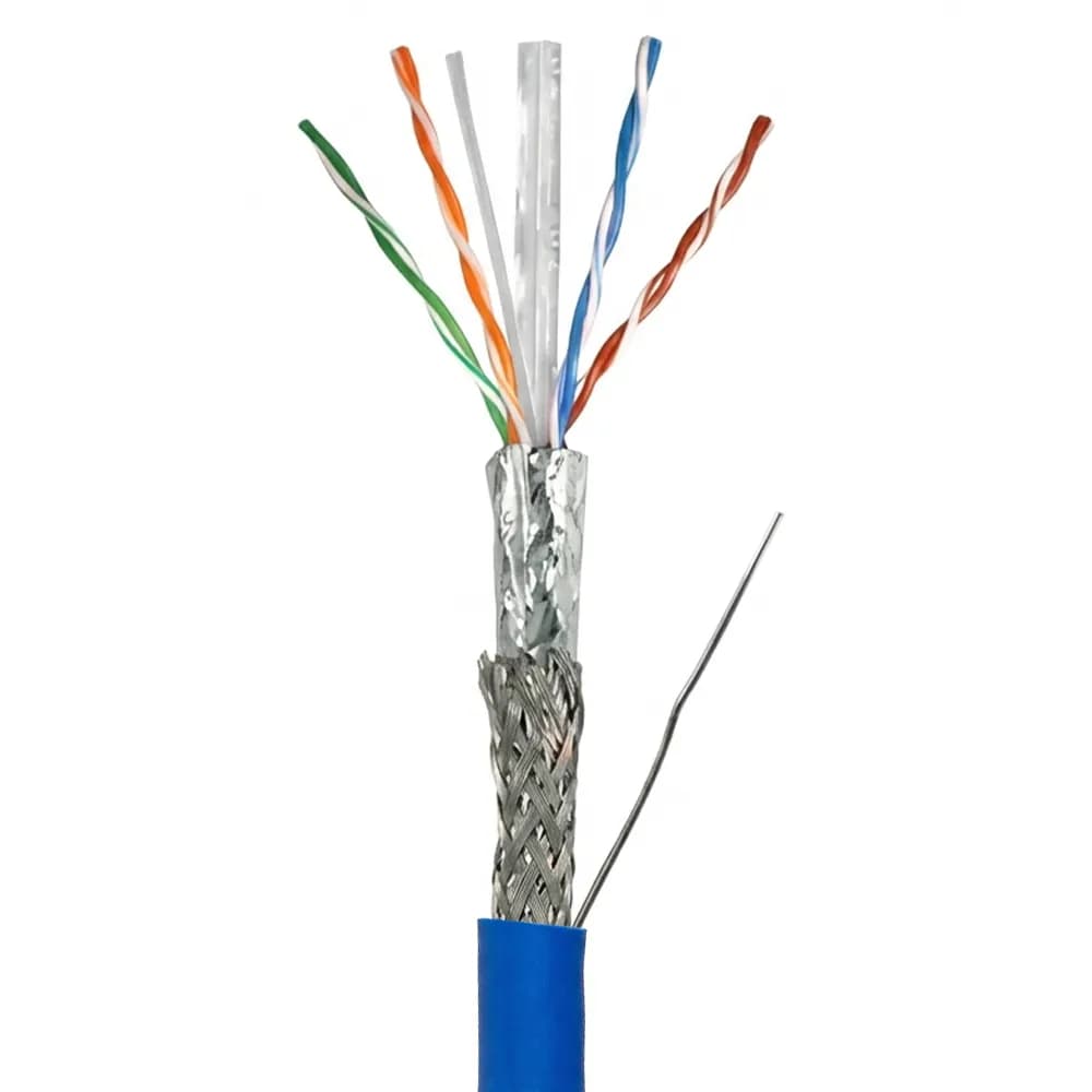 کابل شبکه نگزنس ۳۰۵ متری CAT6 SFTP OUTDOOR / تست پرمننت فلوک — تصویر ۸
