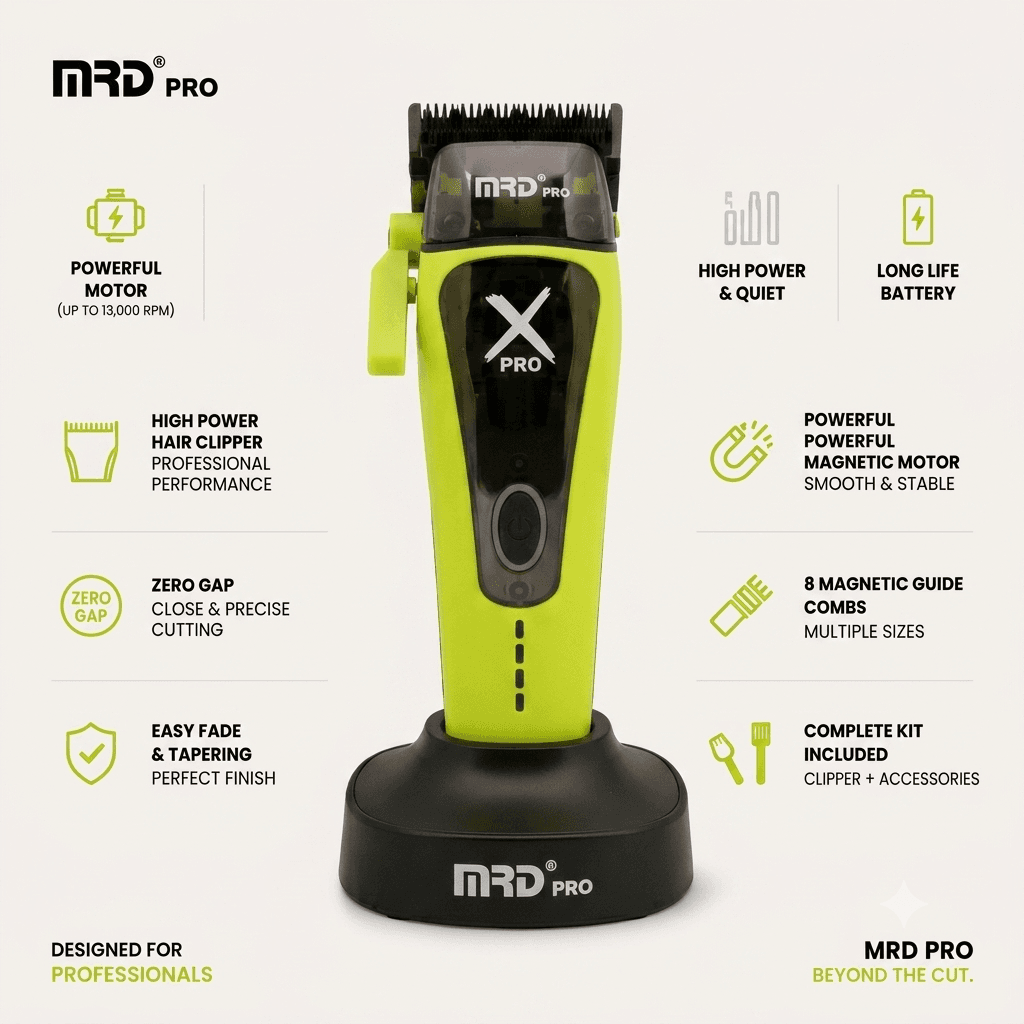 ماشین اصلاح حجم زن MRDPRO مدل HC999C Green — تصویر ۳