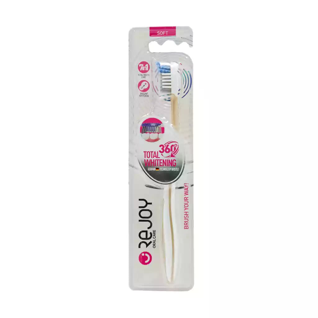 مسواک ریجوی مدل Total Whitening 360 با برس نرم — تصویر ۲