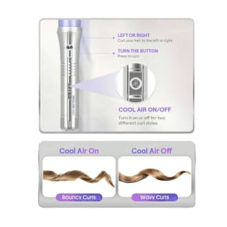 دستگاه کرلی بنفش شیگلم مدل Airflow — تصویر ۳