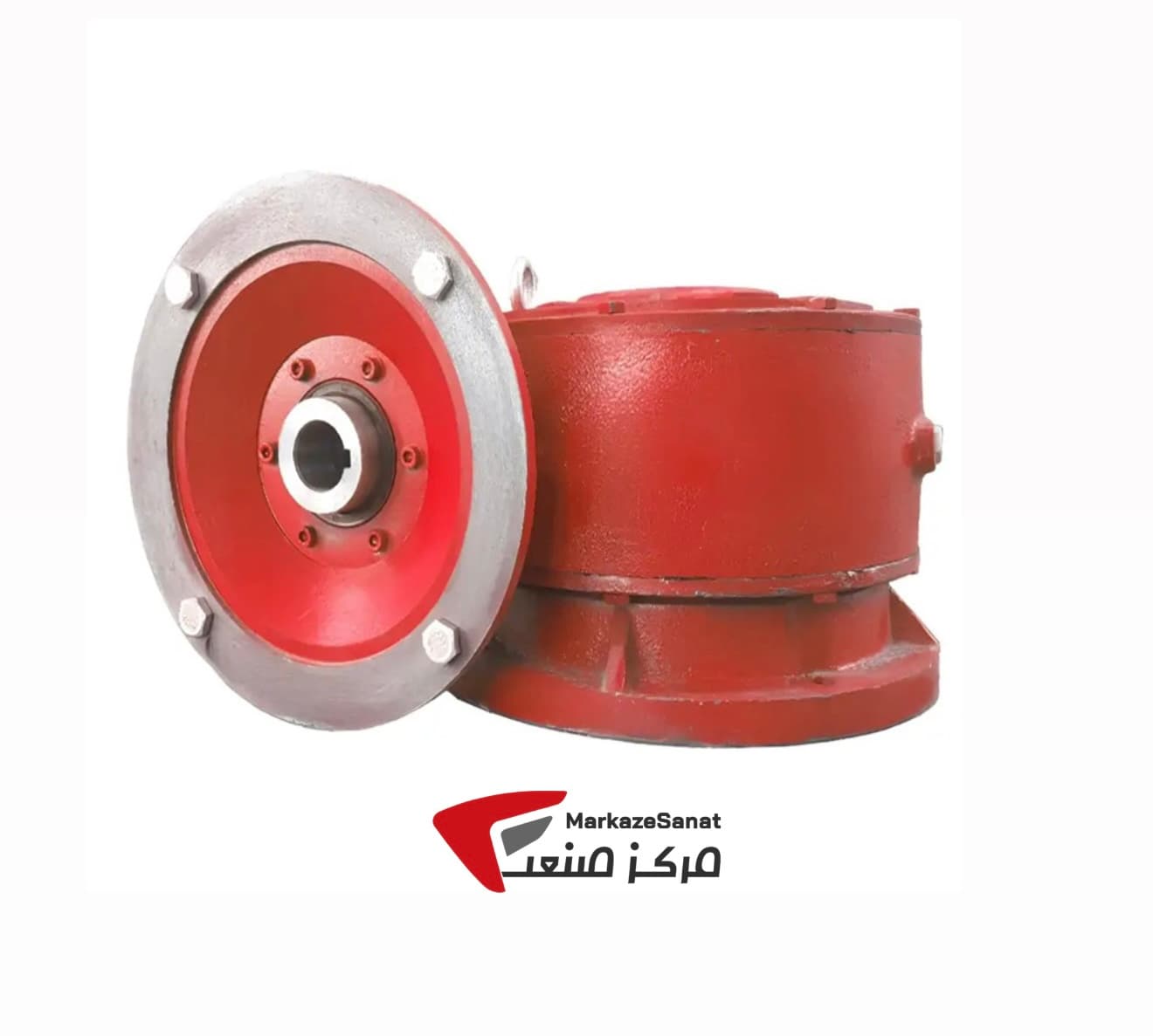 گیربکس شاکرین حلزونی MVF/FC سایز 86 فلنج دار نسبت 1 به 56