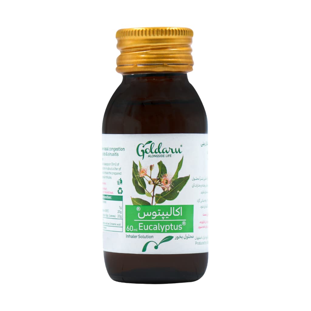 محلول بخور اکالیپتوس گل دارو 60 میلی لیتر
