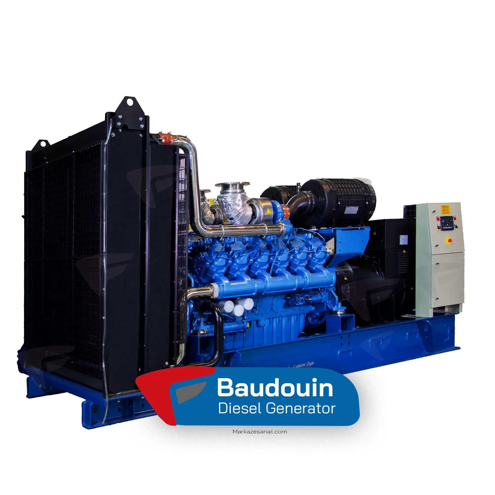 دیزل ژنراتور بادوین 660 کاوا مدل 8M21G660/5 — تصویر ۹