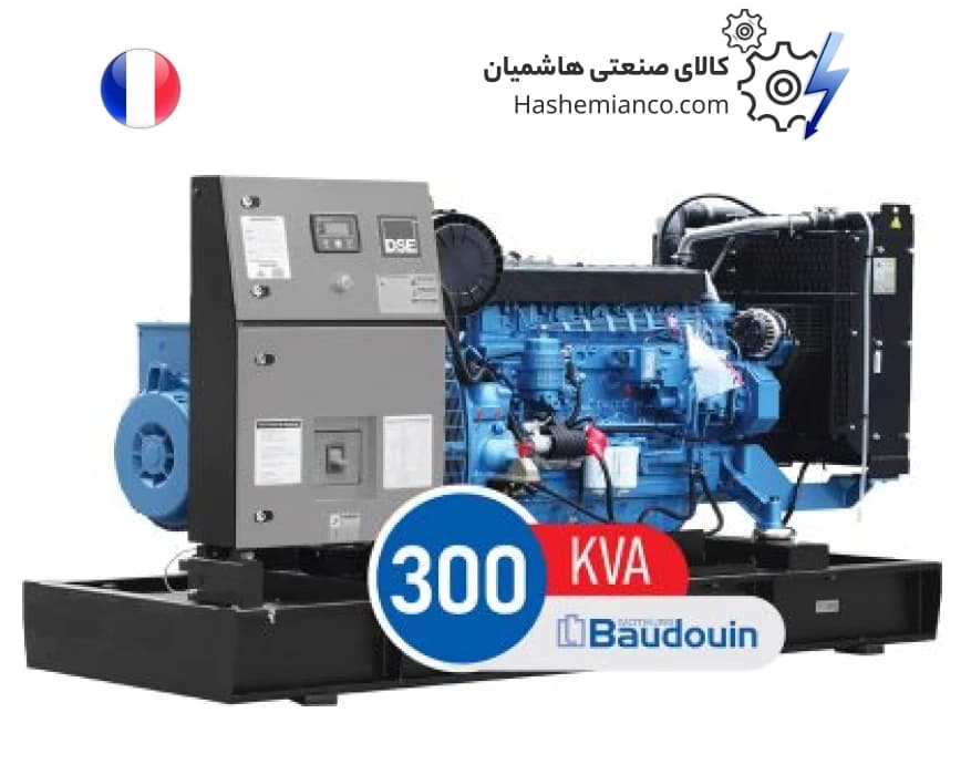 دیزل ژنراتور بادوین 300 کاوا مدل 6M16G300/5 — تصویر ۹