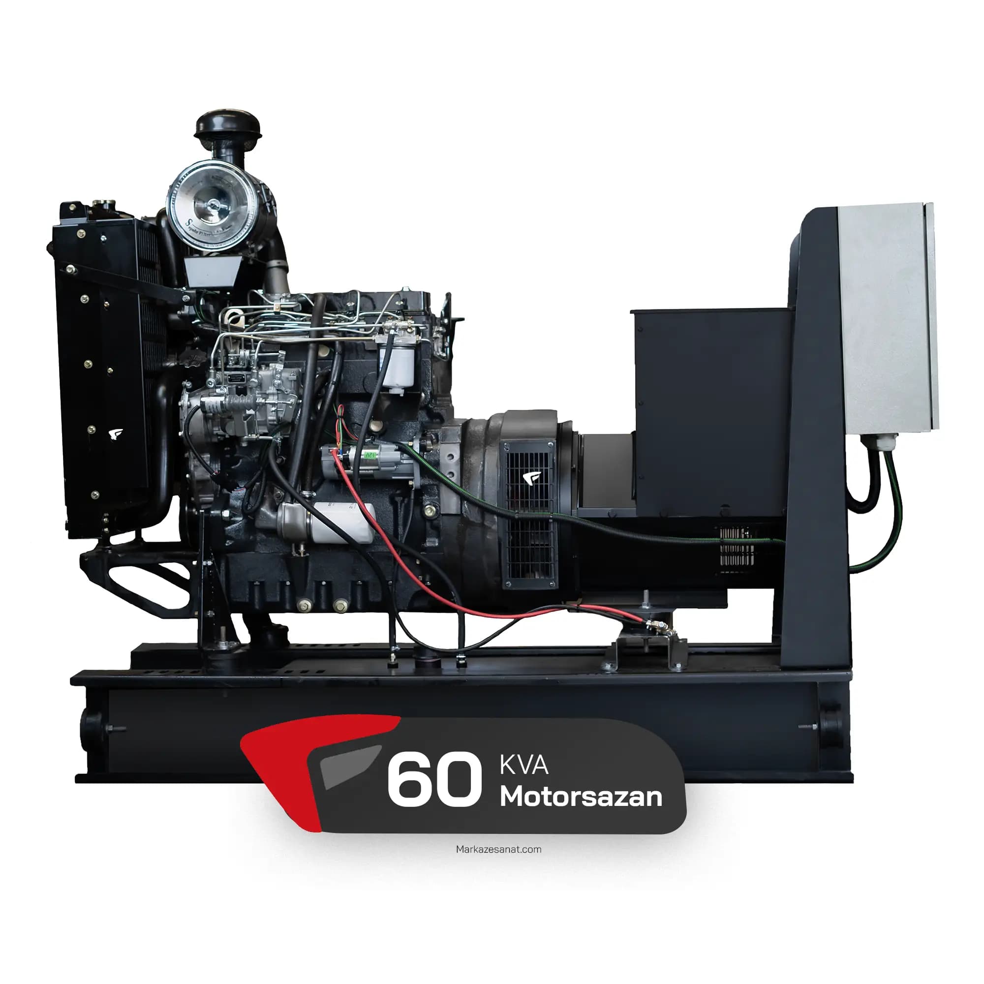 دیزل ژنراتور موتورسازان تبریز 60 کاوا مدل 4/244TG1 (MT440A-75GD)