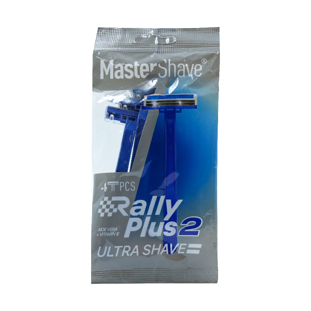 خودتراش مستر شیو مدل Rally Plus 2 بسته 4 عددی