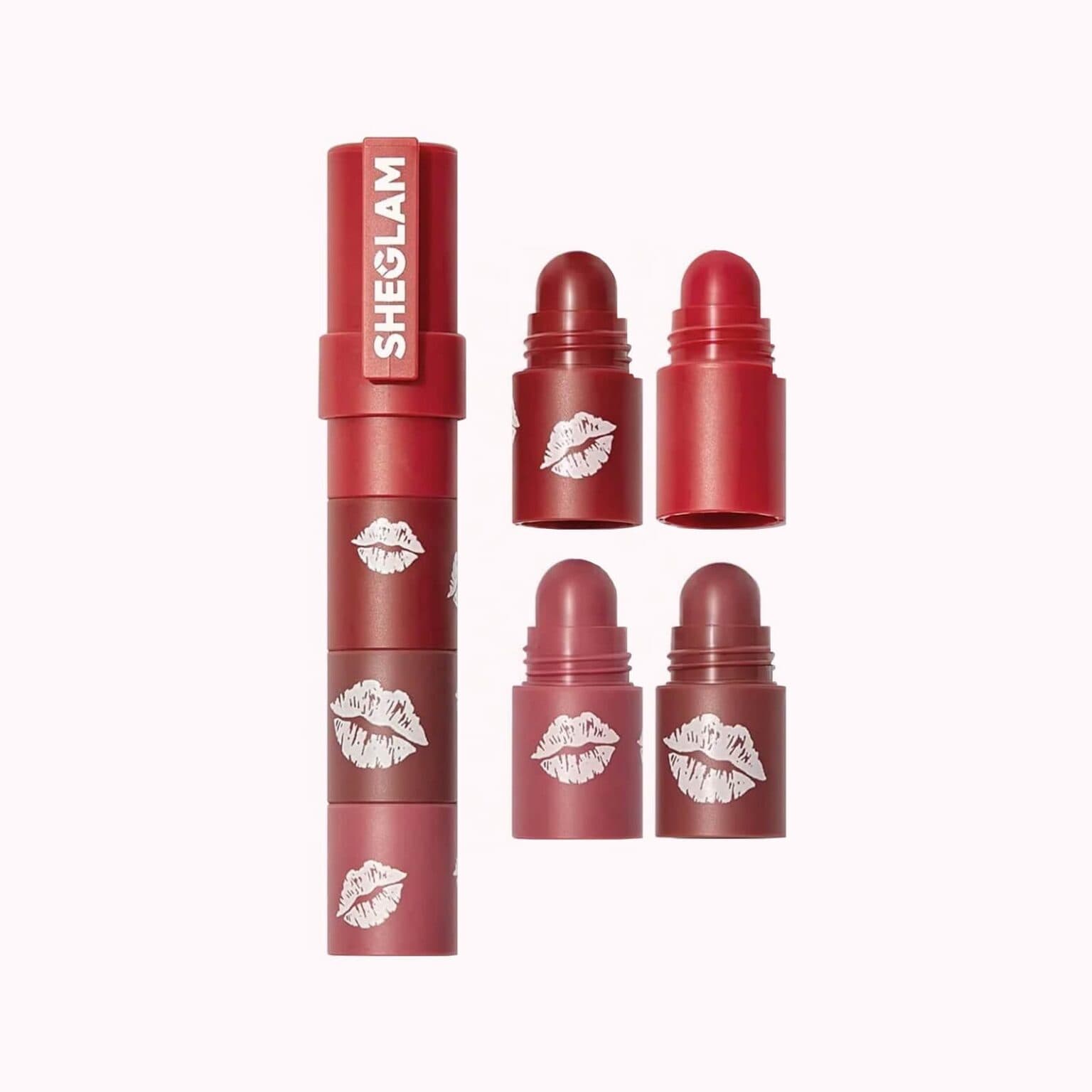 رژلب طبقه ای شیگلم Petal Stack چهار رنگ