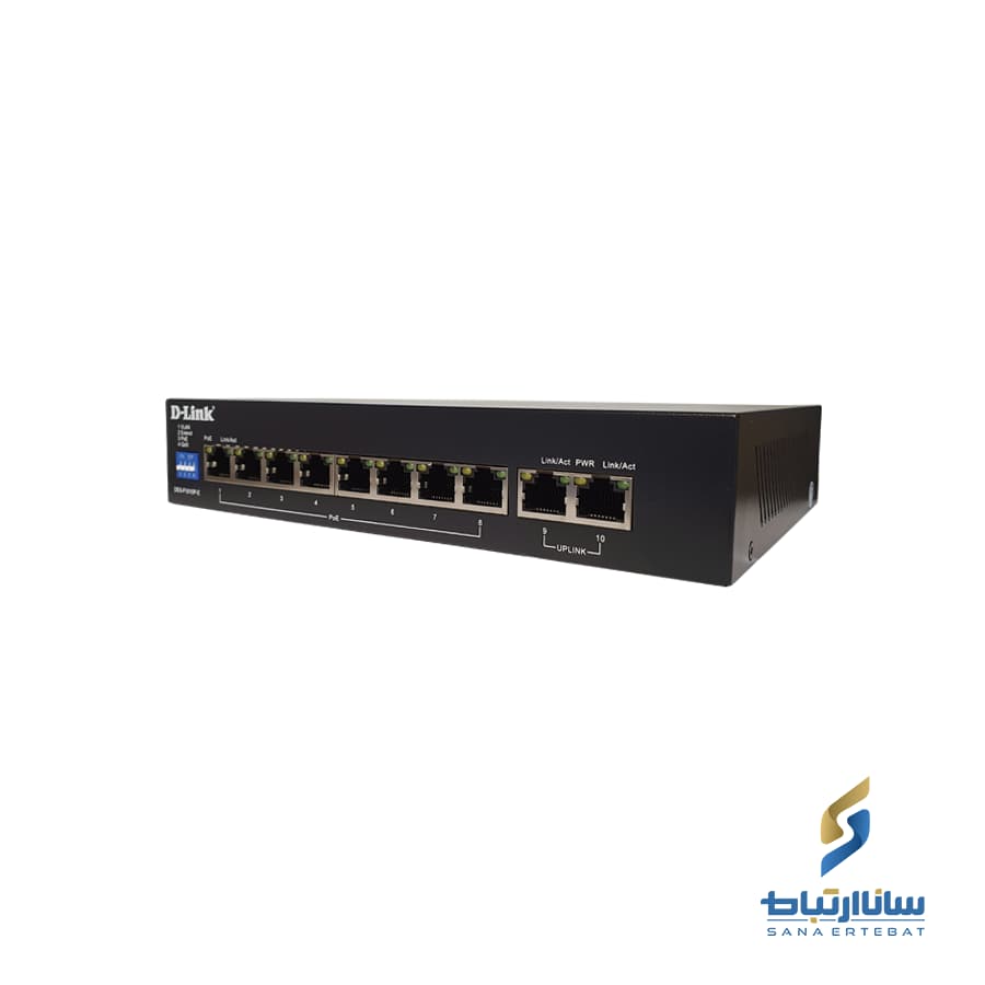 سوئیچ 10 پورت POE دی لینک مدل DES-F1010P-E — تصویر ۷