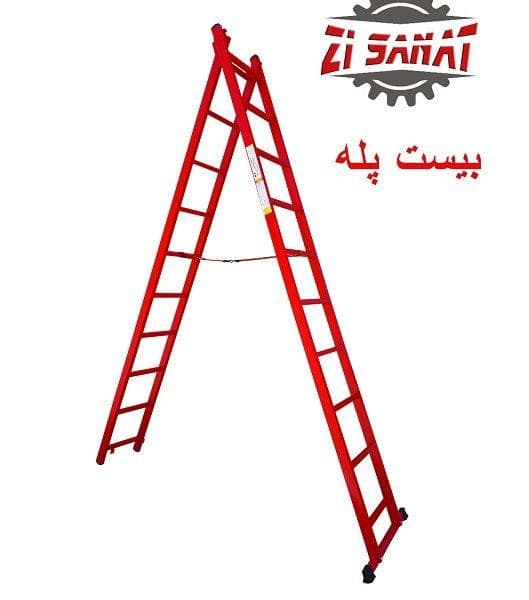 نردبان آهنی 6 متری مخابراتی کد 1716