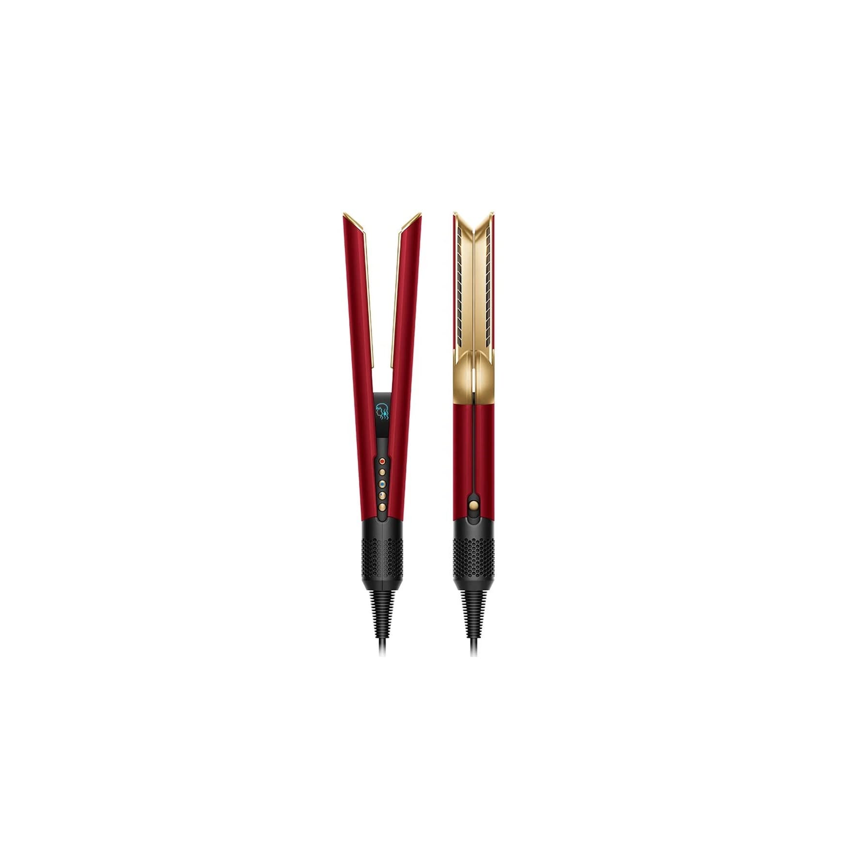 سشوار و اتو مو دایسون مدل HT01 Red Velvet/Gold — تصویر ۱۱