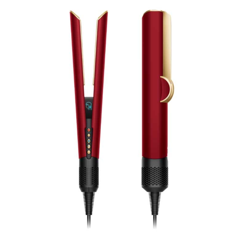 سشوار و اتو مو دایسون مدل HT01 Red Velvet/Gold — تصویر ۷