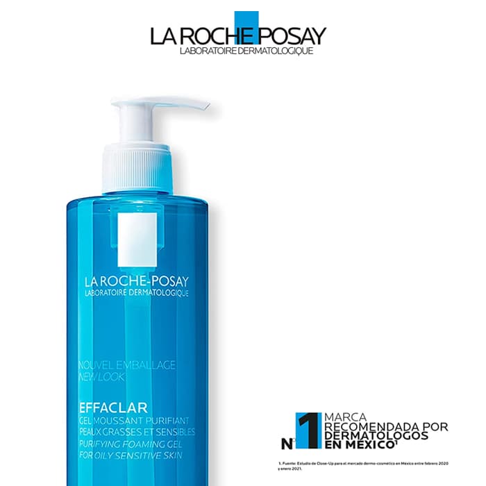 ژل شستشوی EFFACLAR لاروش پوزای پوست چرب حجم 400 میل — تصویر ۳