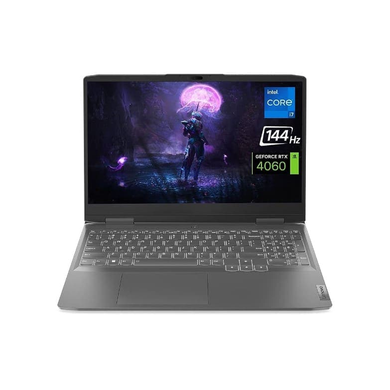لپ تاپ 15.6 اینچی لنوو مدل LOQ 15IAX9 i5 12600HX 16GB 512GB SSD 6G RTX3050 FHD + نصب ویندوز