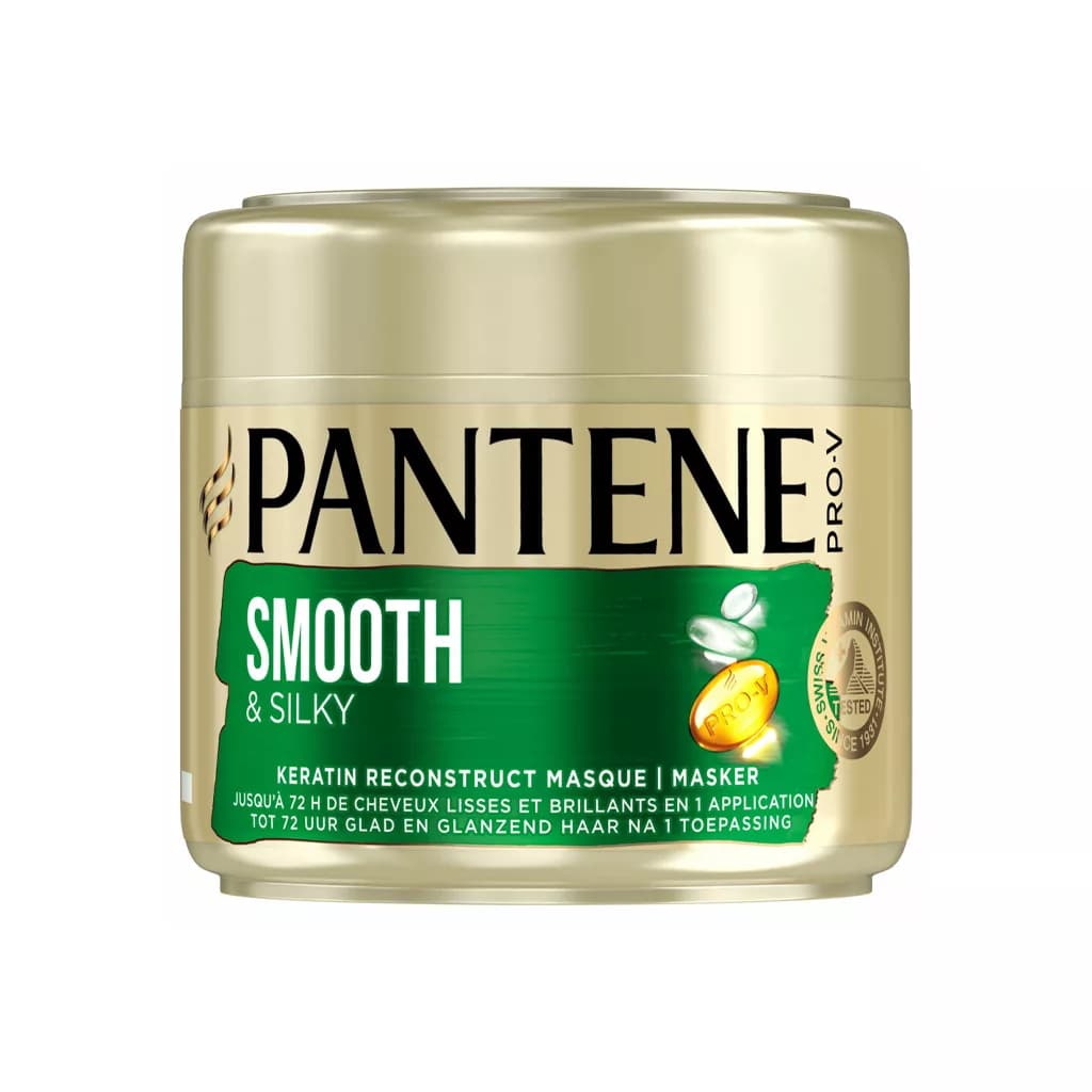 ماسک مو داخل حمام پنتن مدل smooth & silky حجم 300 میل
