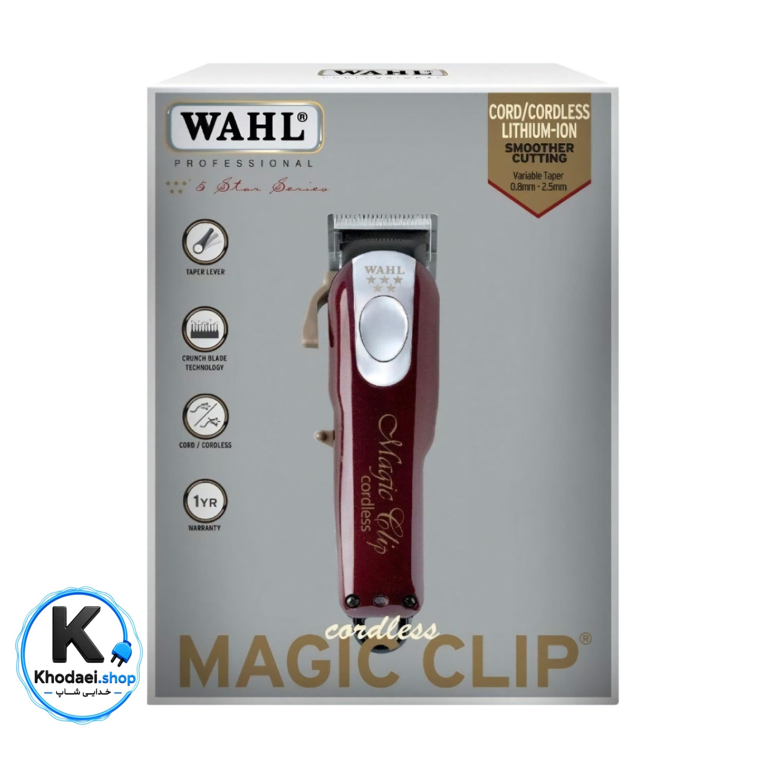 ماشین اصلاح وال مجیک کلیپ Magic Clip Cordless — تصویر ۵