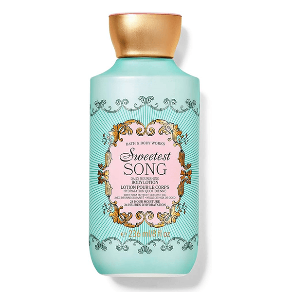 لوسیون بدن سوییت سانگ بث اند بادی ورکز | Sweetest Song BBW Body Lotion — تصویر ۳