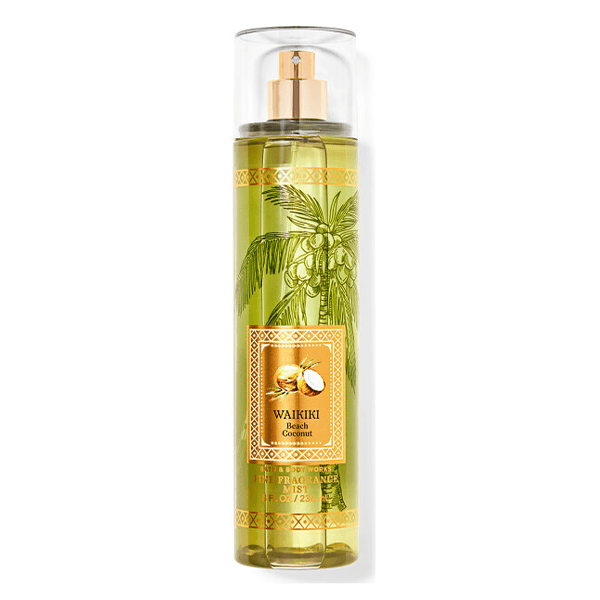 بادی میست وایکیکی بیچ کوکونات بث اند بادی ورکز | Waikiki Beach Coconut BBW Body Mist — تصویر ۲