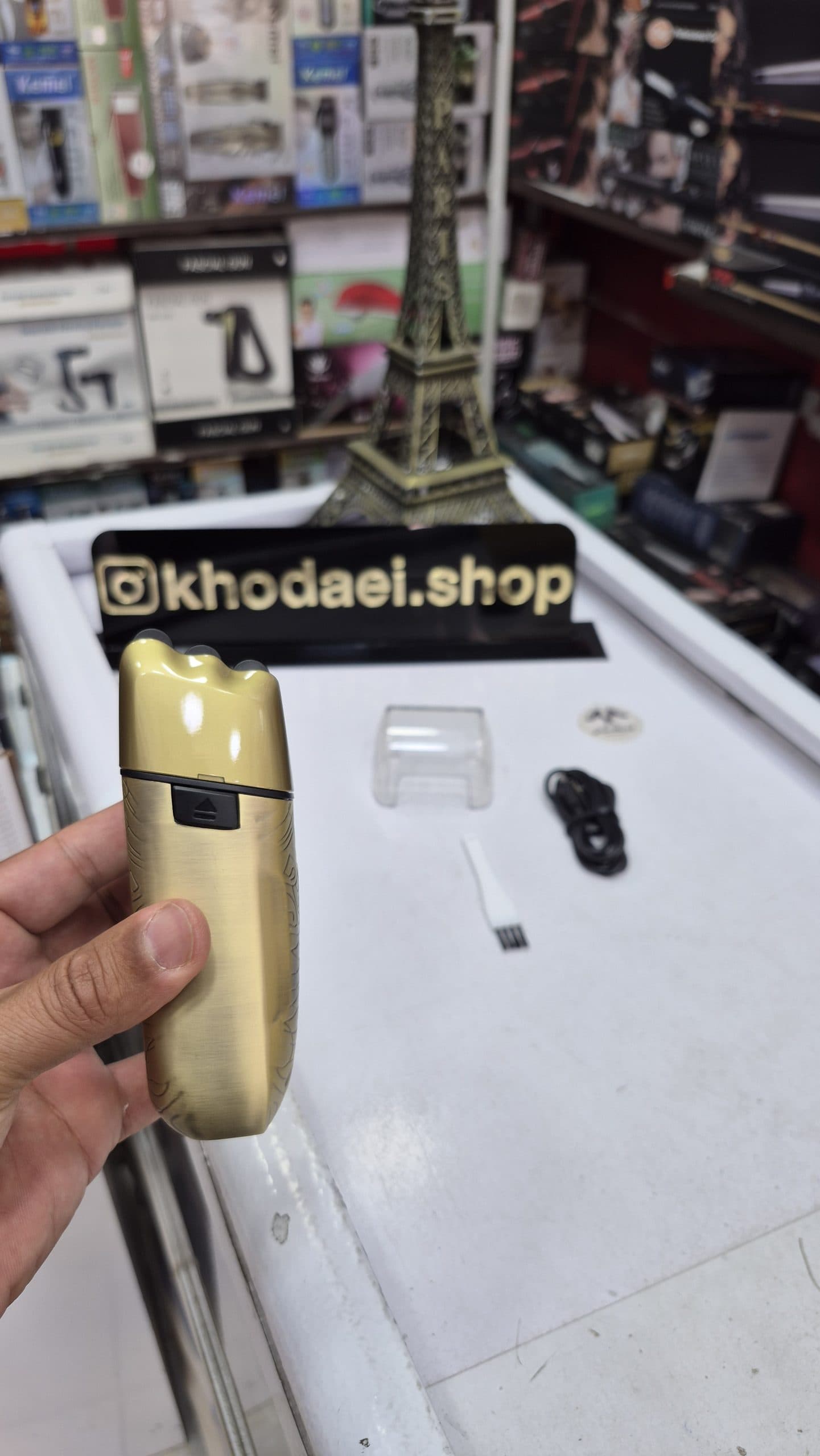 ماشین اصلاح کیمی مدل KM-T91 با برش مستقیم مشخصات — تصویر ۴