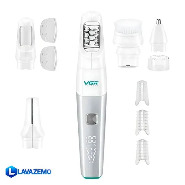 اپیلاتور ۵ کاره وی جی آر مدل VGR-752 ضد آب — تصویر ۱۱