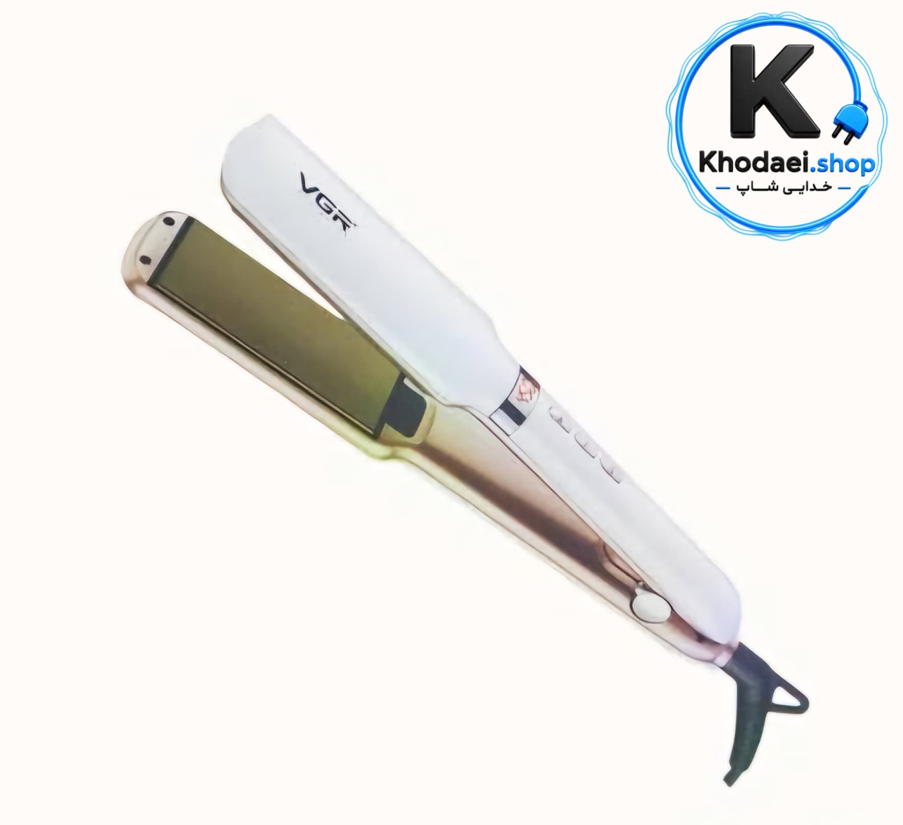 اتو مو وی جی آر مدل VGR-520 با صفحات سرامیکی و دما ۲۳۰ درجه