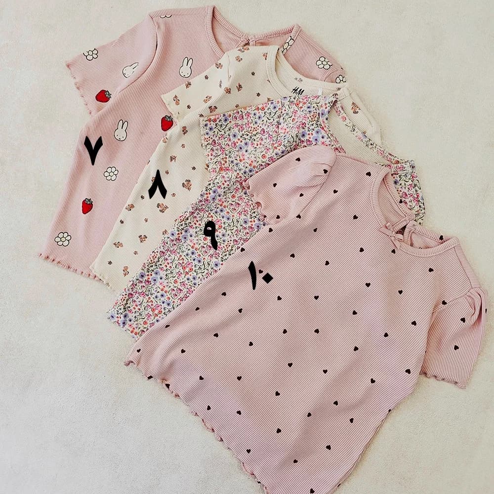 تیشرت کبریتی H&M-کدLK1753 — تصویر ۵