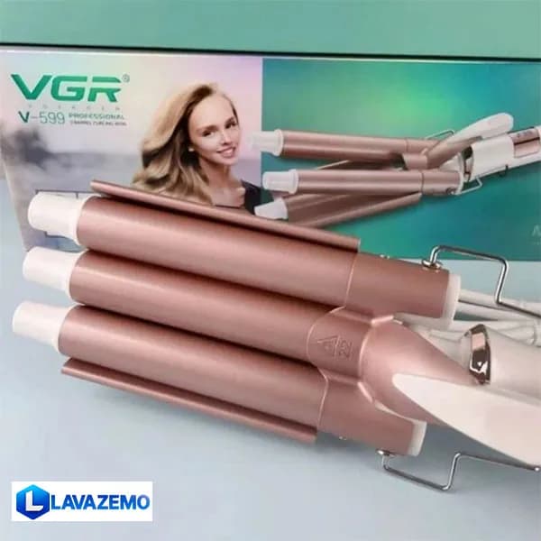 فر کننده مو حرفه‌ای اتوماتیک چرخان وی جی آر مدل V-599 — تصویر ۸