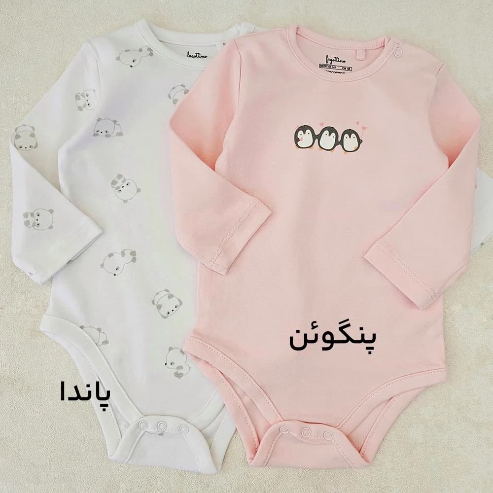 بادی آستین بلند ارگانیک-LK1719 — تصویر ۳